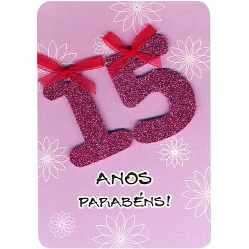 Parabéns pelos 15 anos